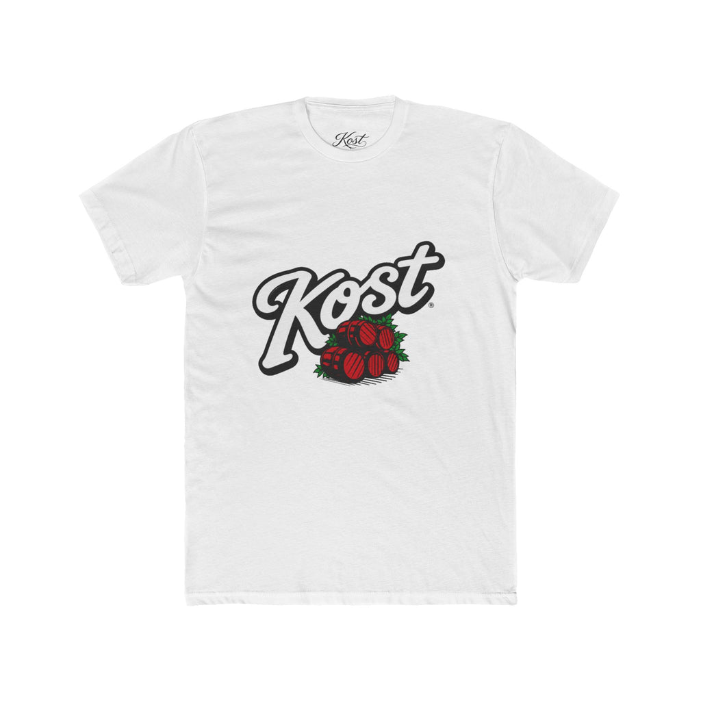 Kost Script Logo T‑Shirt with Strawberry Graphic
