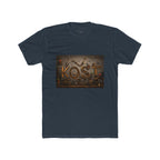 Retro Industrial 'KOST' Graphic Tee — Vintage Steampunk Lettering Shirt
