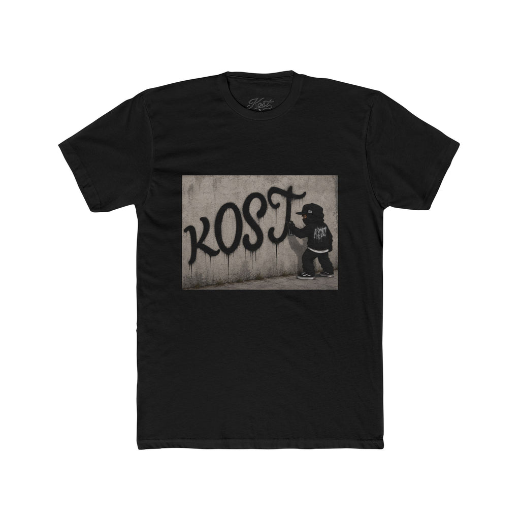 Graffiti Kid 'KOST' Tee — Urban Street Photo Graphic T-Shirt
