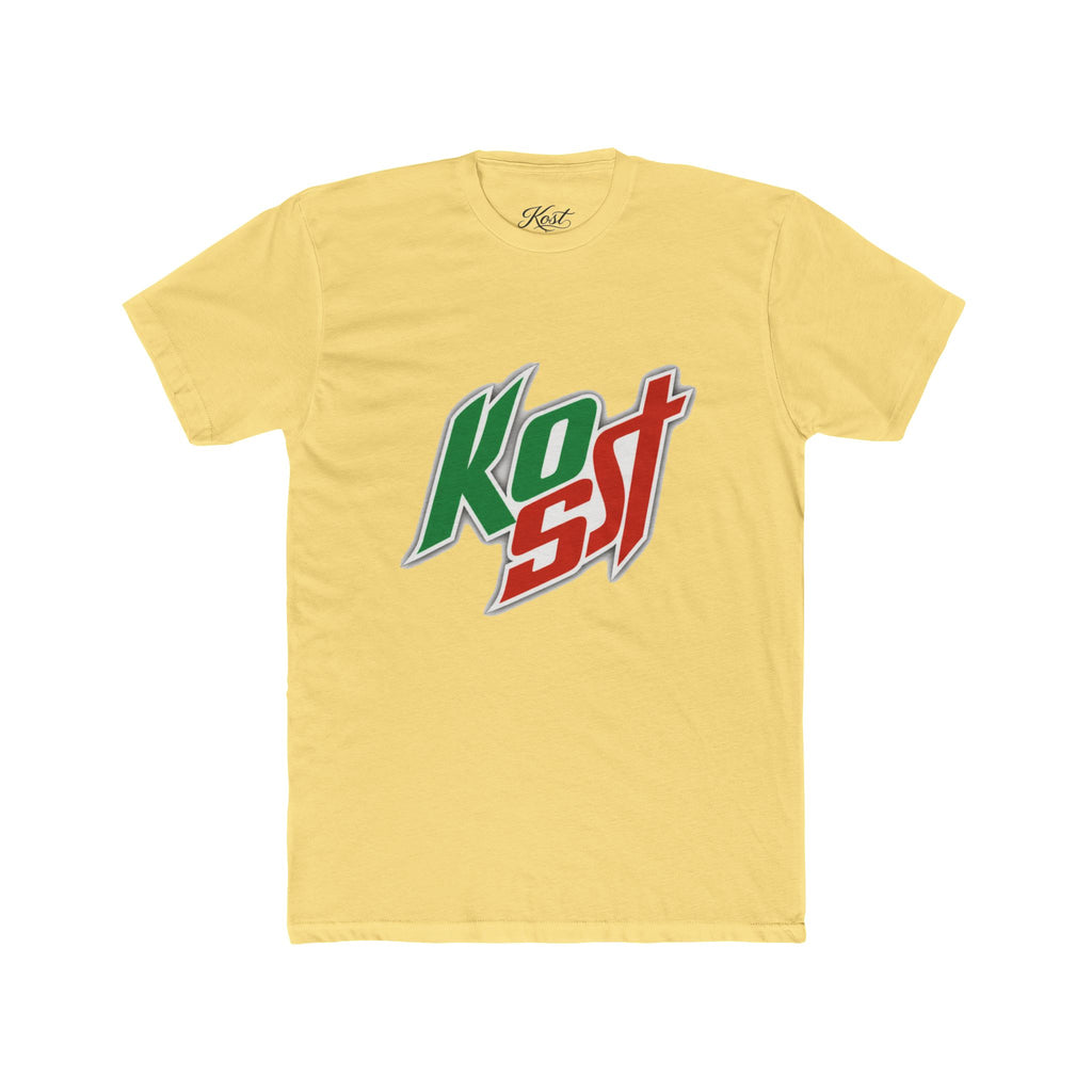 Kost Logo Tee — Retro Green & Red Graphic T-Shirt