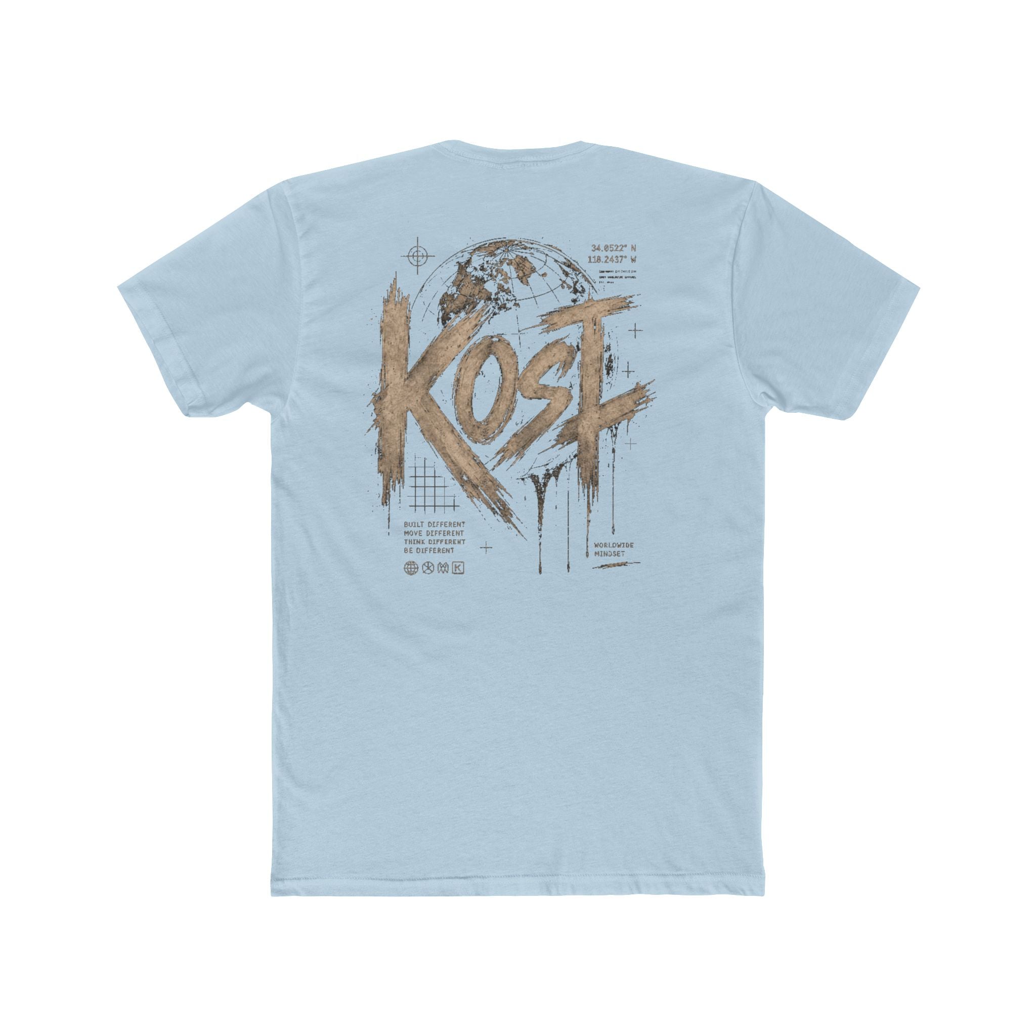 Kost Graphic Tee — Distressed Urban Logo Crewneck
