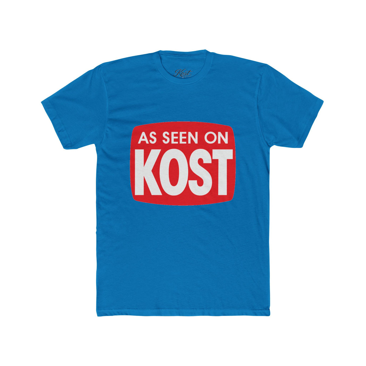 As Seen On KOST Tee — Retro Red Logo Graphic T‑Shirt