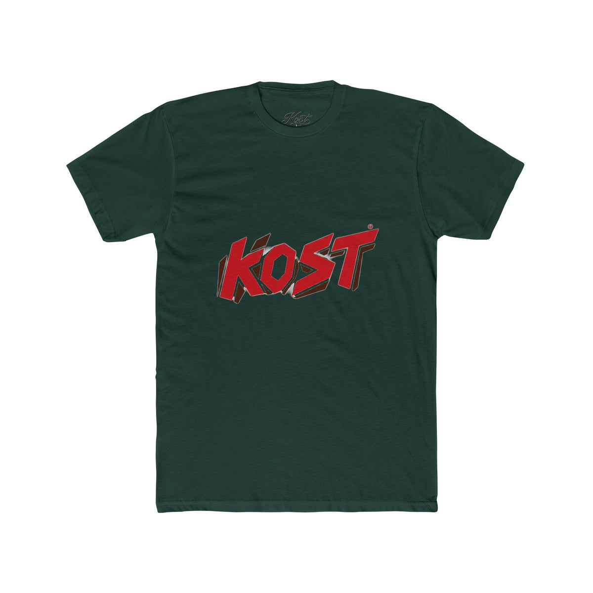 KOST Retro Logo T‑Shirt — Bold Red Graphic Tee
