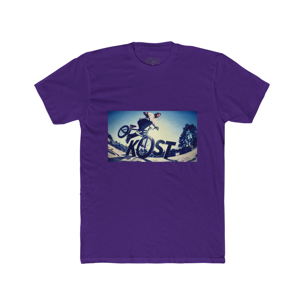BMX Rider Graphic Tee — 'KIDST' Vintage Skatepark T-Shirt