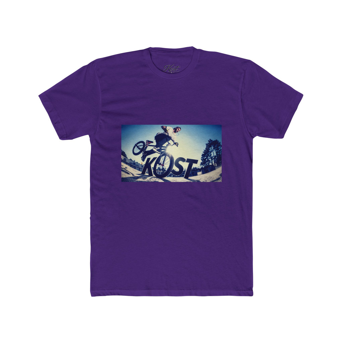 BMX Rider Graphic Tee — 'KIDST' Vintage Skatepark T-Shirt
