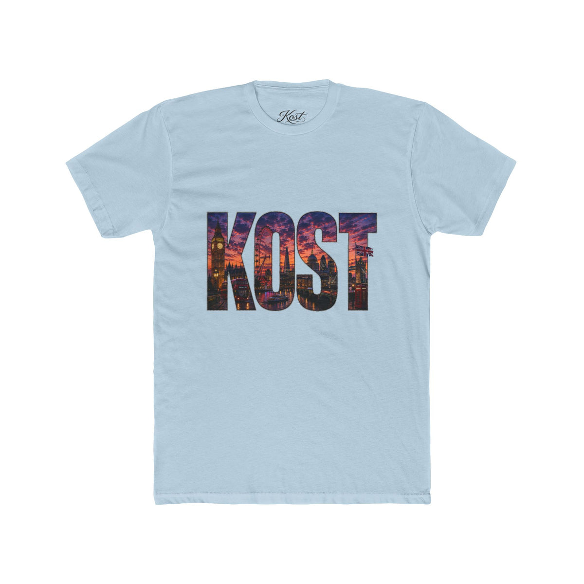 KOST City Skyline Graphic Tee — Urban Photo-Print Crew T-Shirt