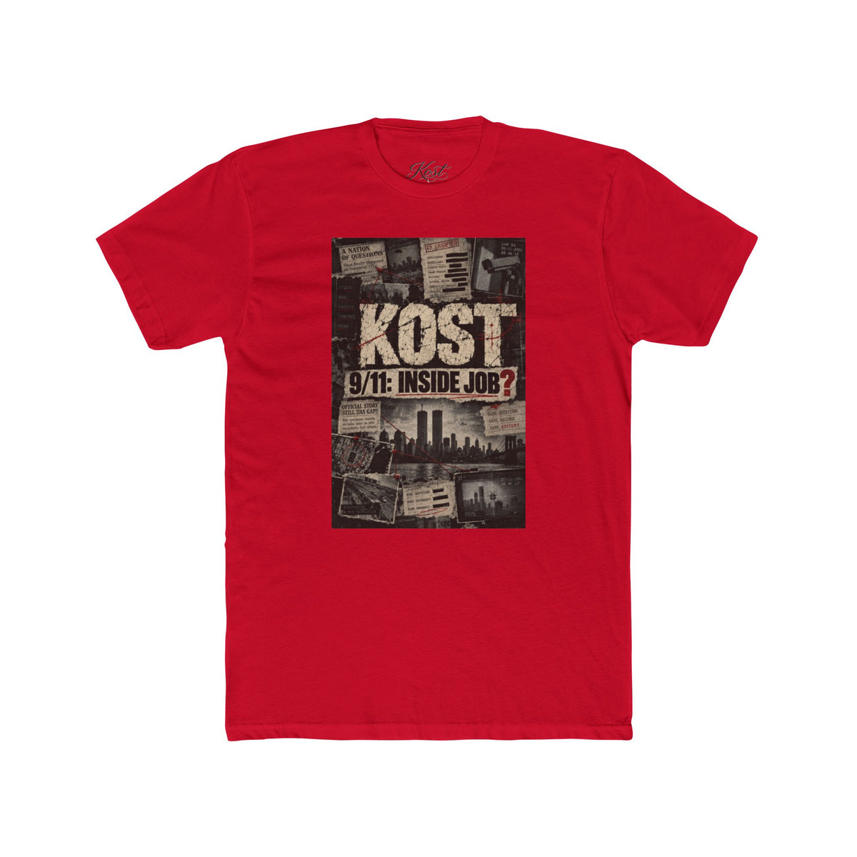 T-Shirt — KOST 9/11 “Inside Job?” Graphic Tee