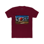 Baseball Graphic Tee — "KOST" Red Ball Field Design