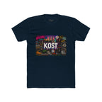 KOST Retro Cityscape Tee — New York Neon Graphic Crew Shirt