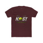 Tennis A-List Crew Tee — Retro Tennis Ball & Racket Graphic