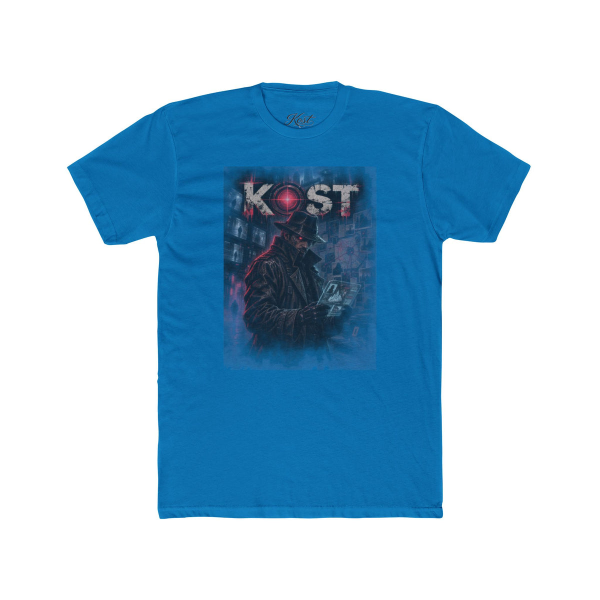 Kost Gothic Figure Tee — Dark Vaporwave Art T-Shirt