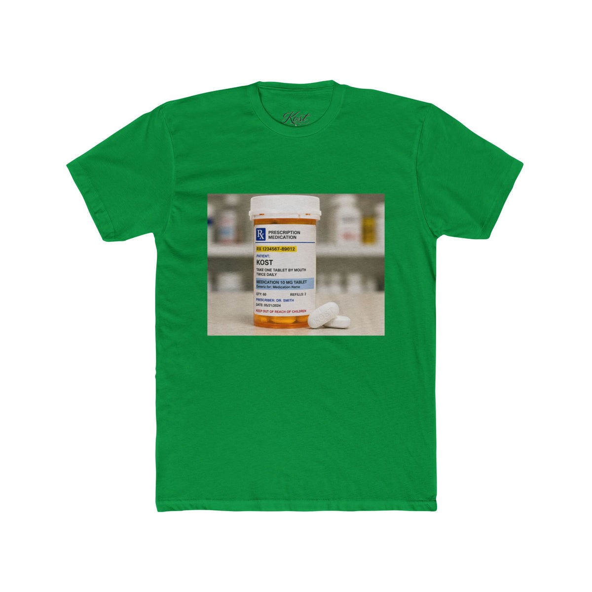 Prescription Bottle Graphic T-Shirt
