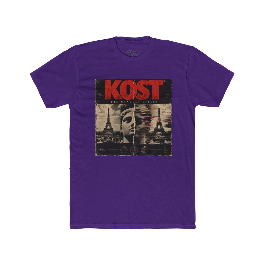 KOST Paris Collage T-Shirt — Retro JFK & Eiffel Tower Graphic Tee