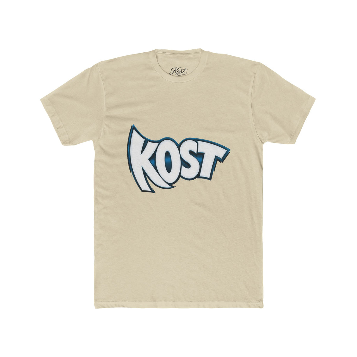 Kost Logo Tee — Retro Bubble Letter Graphic T‑Shirt
