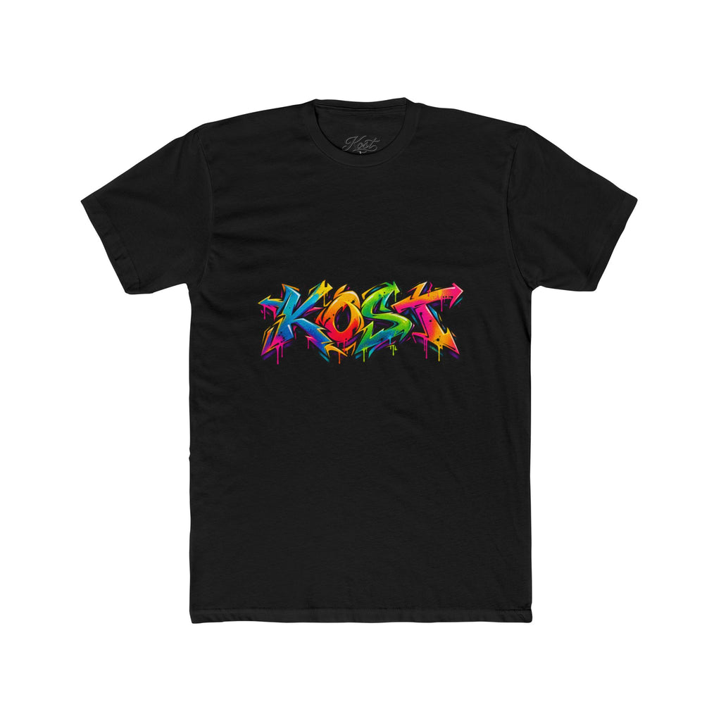 Graffiti 'Kost' Logo Tee — Colorful Streetwear Graphic T-Shirt