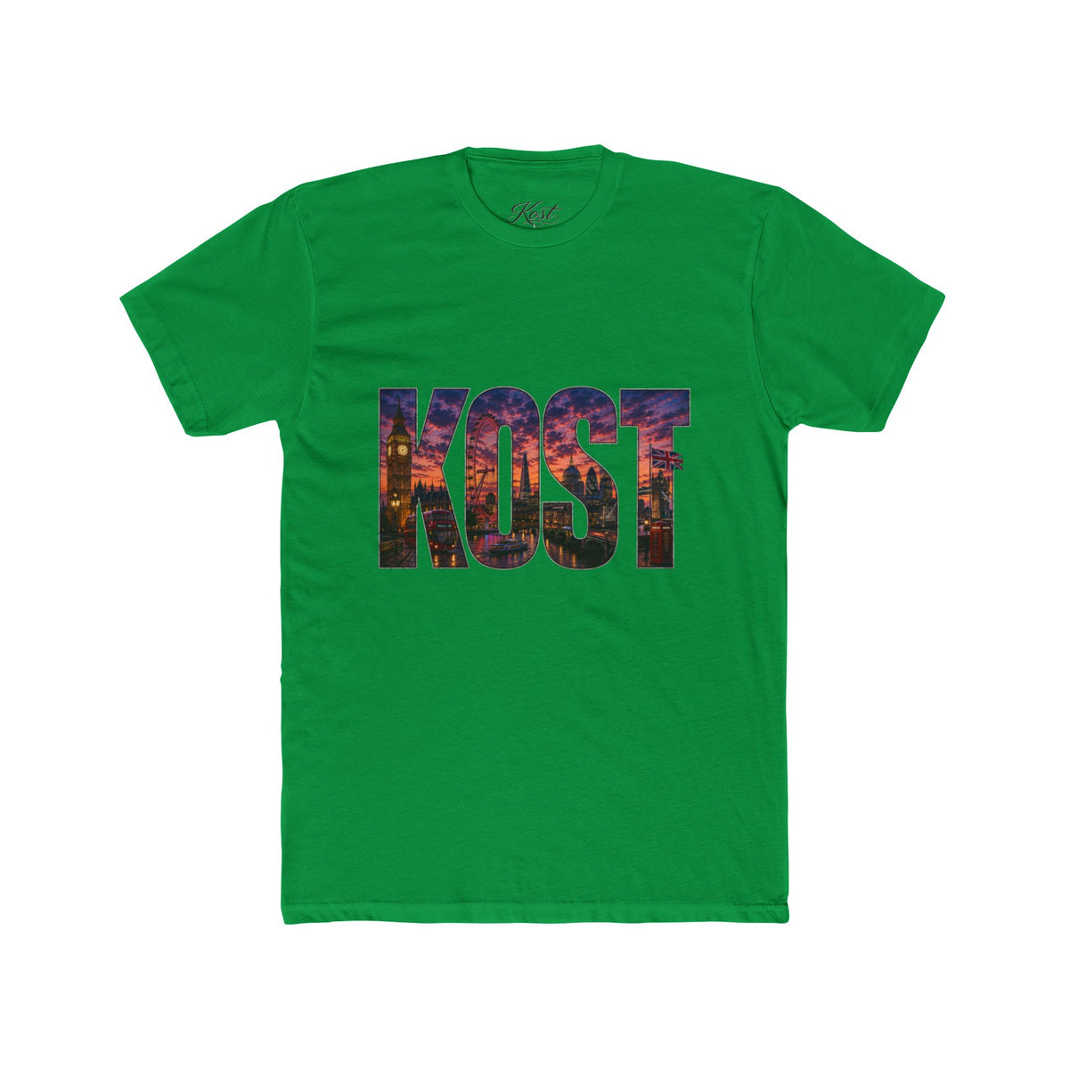 KOST City Skyline Graphic Tee — Urban Photo-Print Crew T-Shirt