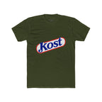 Kost Logo Tee — Retro Red & Blue Script T‑Shirt