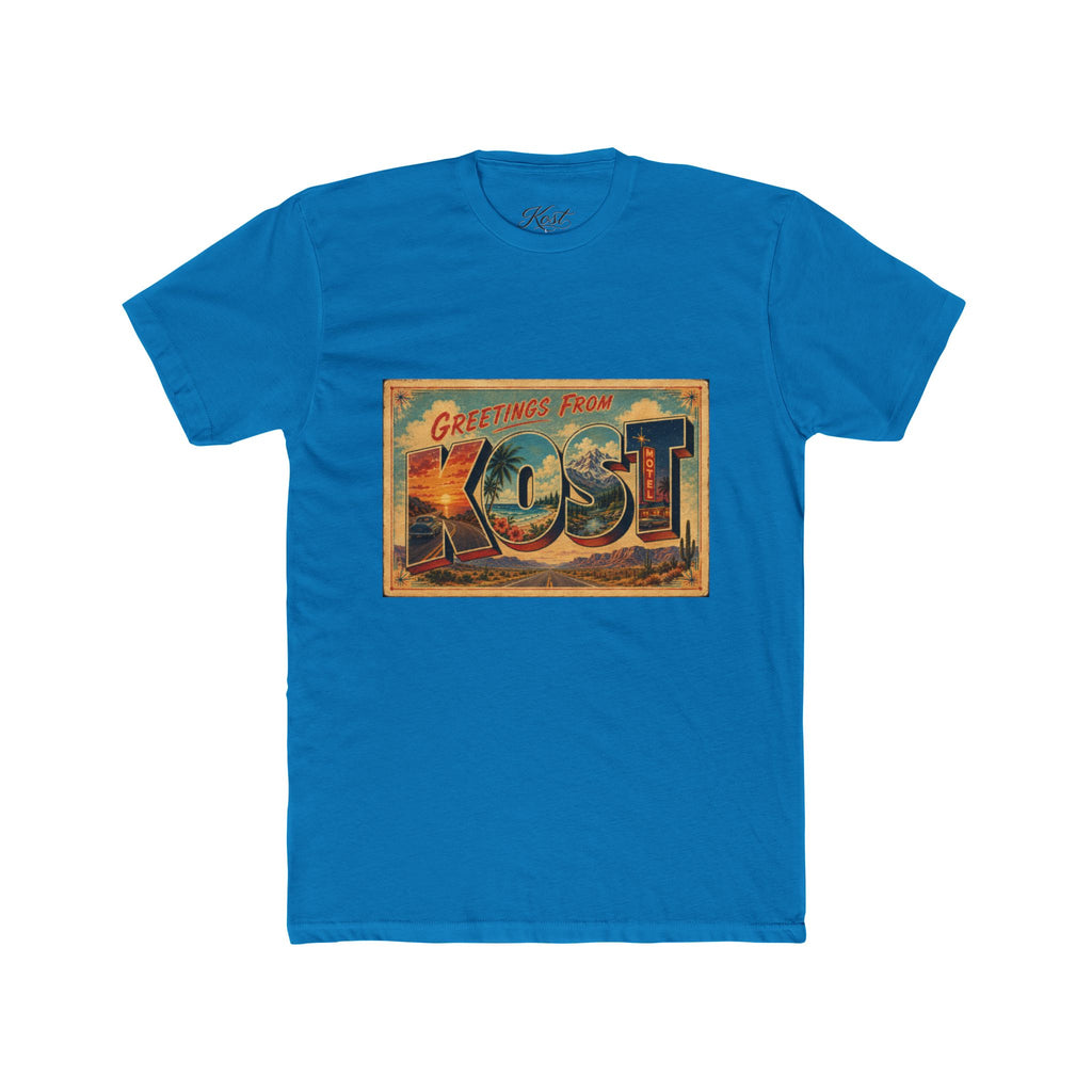 Greetings From KOST Vintage Postcard T-Shirt