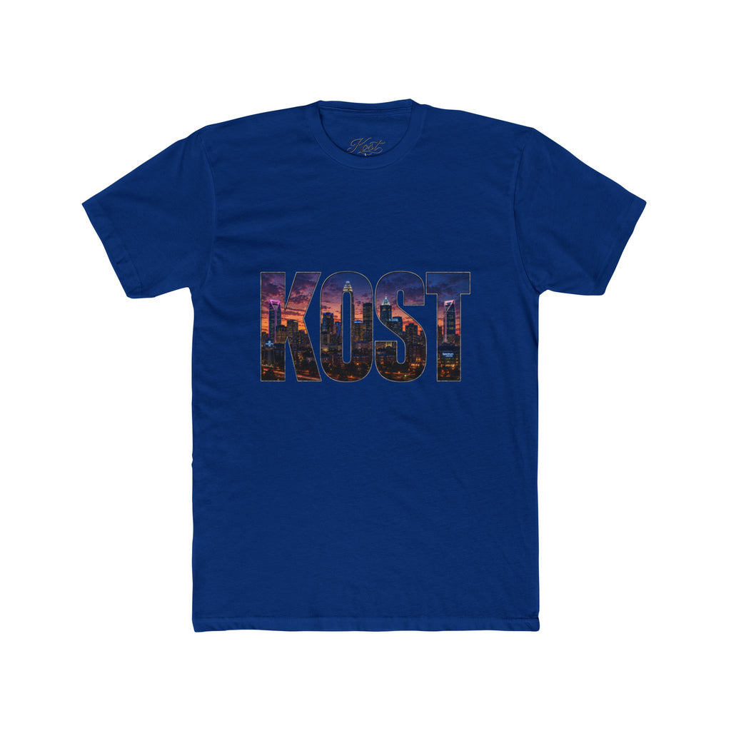 KOST Skyline T-Shirt — Cityscape Lettering Crew Tee