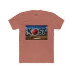 Baseball Graphic Tee — "KOST" Red Ball Field Design