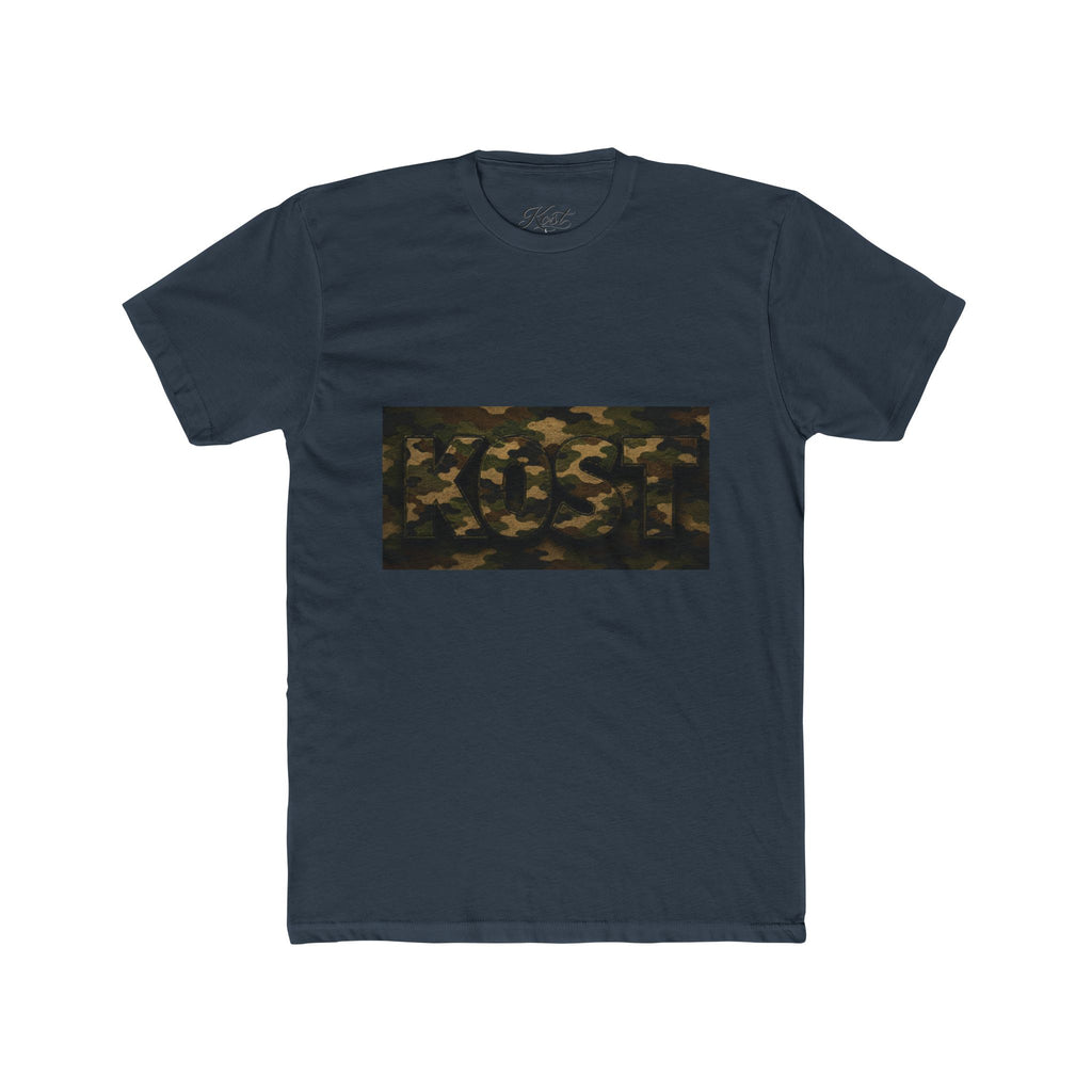 Abstract Camouflage Graphic T-Shirt