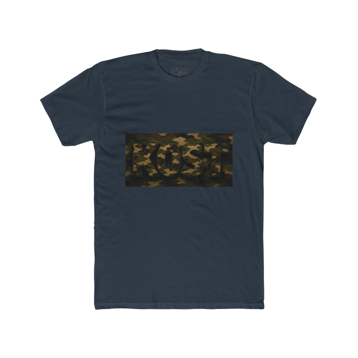 Abstract Camouflage Graphic T-Shirt