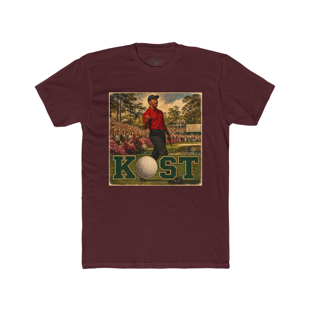 Golf Vintage Poster T-Shirt — KOST Retro Golfer Graphic Tee