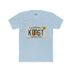 Florida License Plate Tee - 'KOST' Sunshine State Orange Design