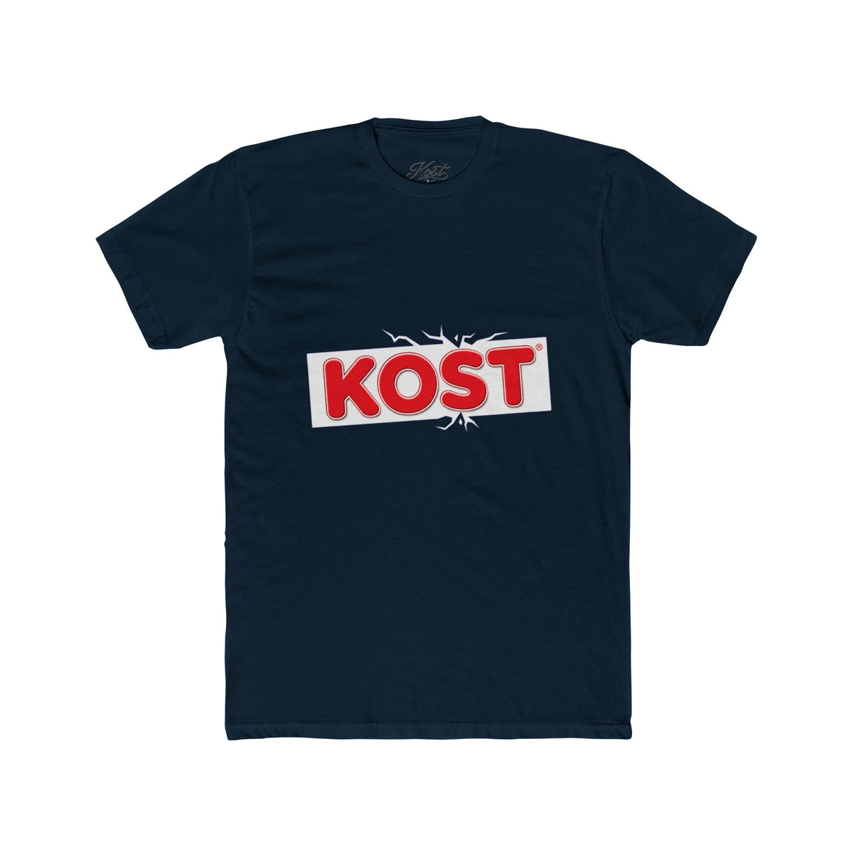 KOST Logo Tee — Vintage Red Logo Graphic T-Shirt