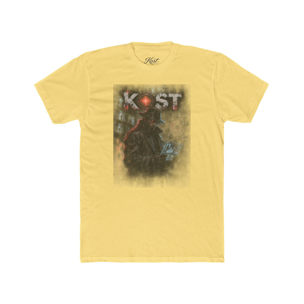 Kost Gothic Figure Tee — Dark Vaporwave Art T-Shirt