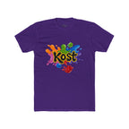 Kost Rainbow Paint Splash Tee — Colorful Graphic Cotton T-Shirt