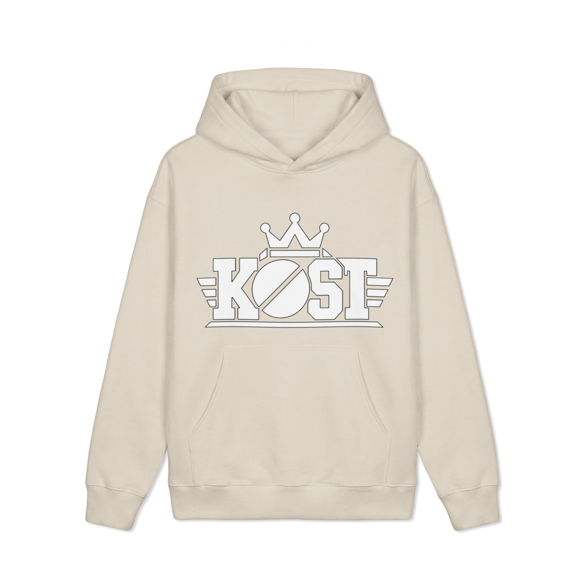 KOSI Crown Logo Hoodie — Retro Streetwear Pullover