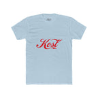 Kost Script Tee — Vintage Red Logo Cotton T-Shirt