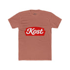 Kost Logo Tee — Retro Red Script Graphic T-Shirt