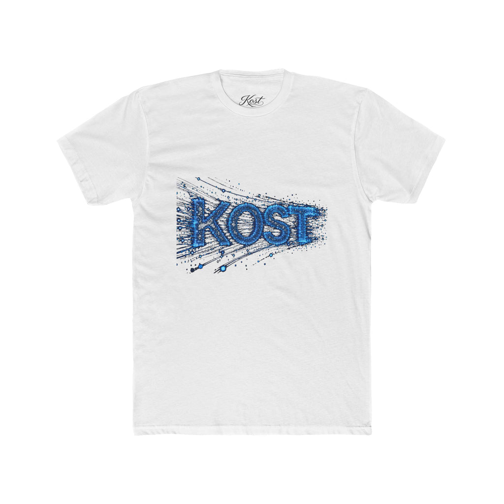 KOST Distressed Blue Logo Tee