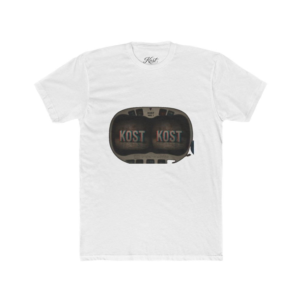 KOST Retro Camera Tee — Vintage Viewfinder Graphic Crew T-Shirt