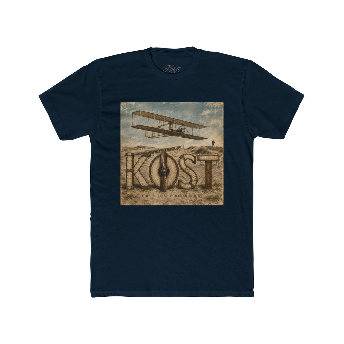 Vintage Biplane 'KOST' Graphic Tee