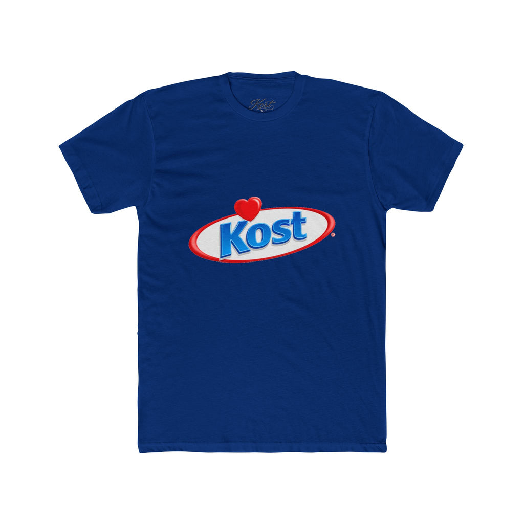 Kost Logo Tee — Retro Heart Emblem Graphic T‑Shirt