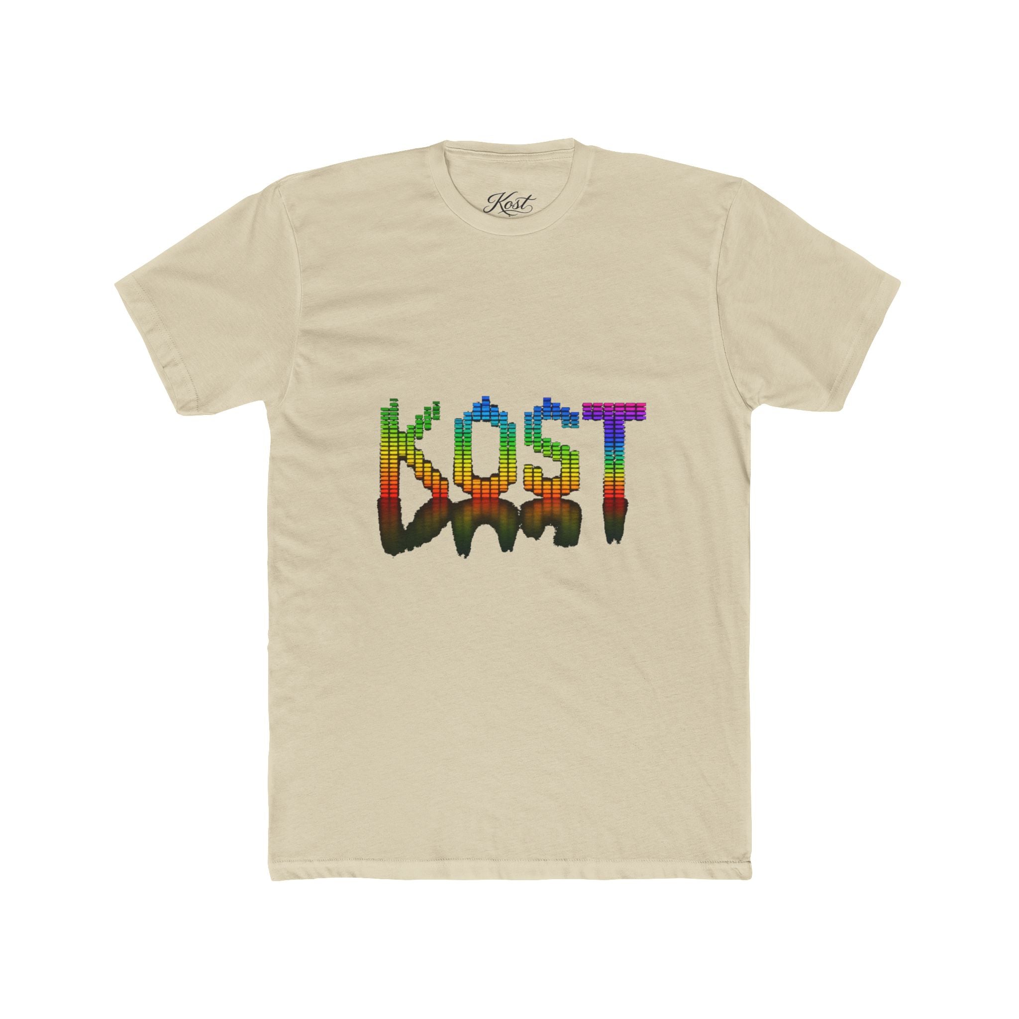 KØST Rainbow Drip Tee — Retro Pixel Pride Graphic T-Shirt