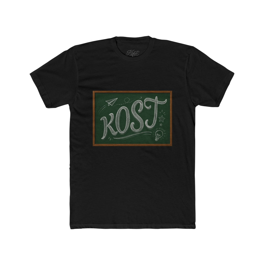 Chalkboard 'ROST' Graphic Tee — Retro School Vibe Shirt