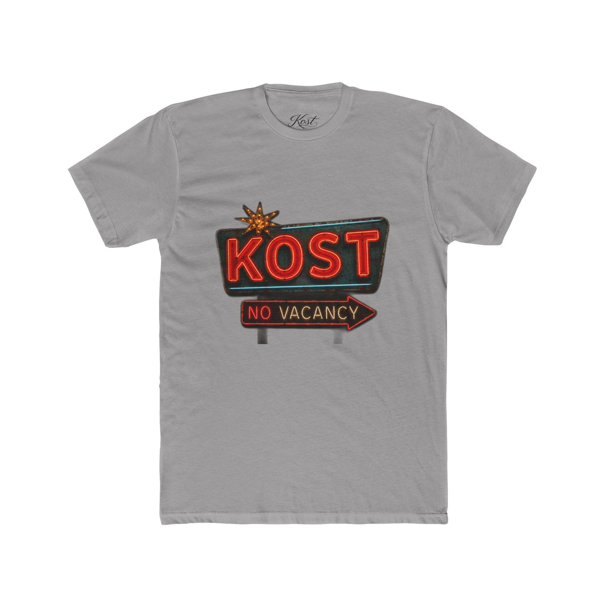 KOST No Vacancy Retro Motel Sign T-Shirt