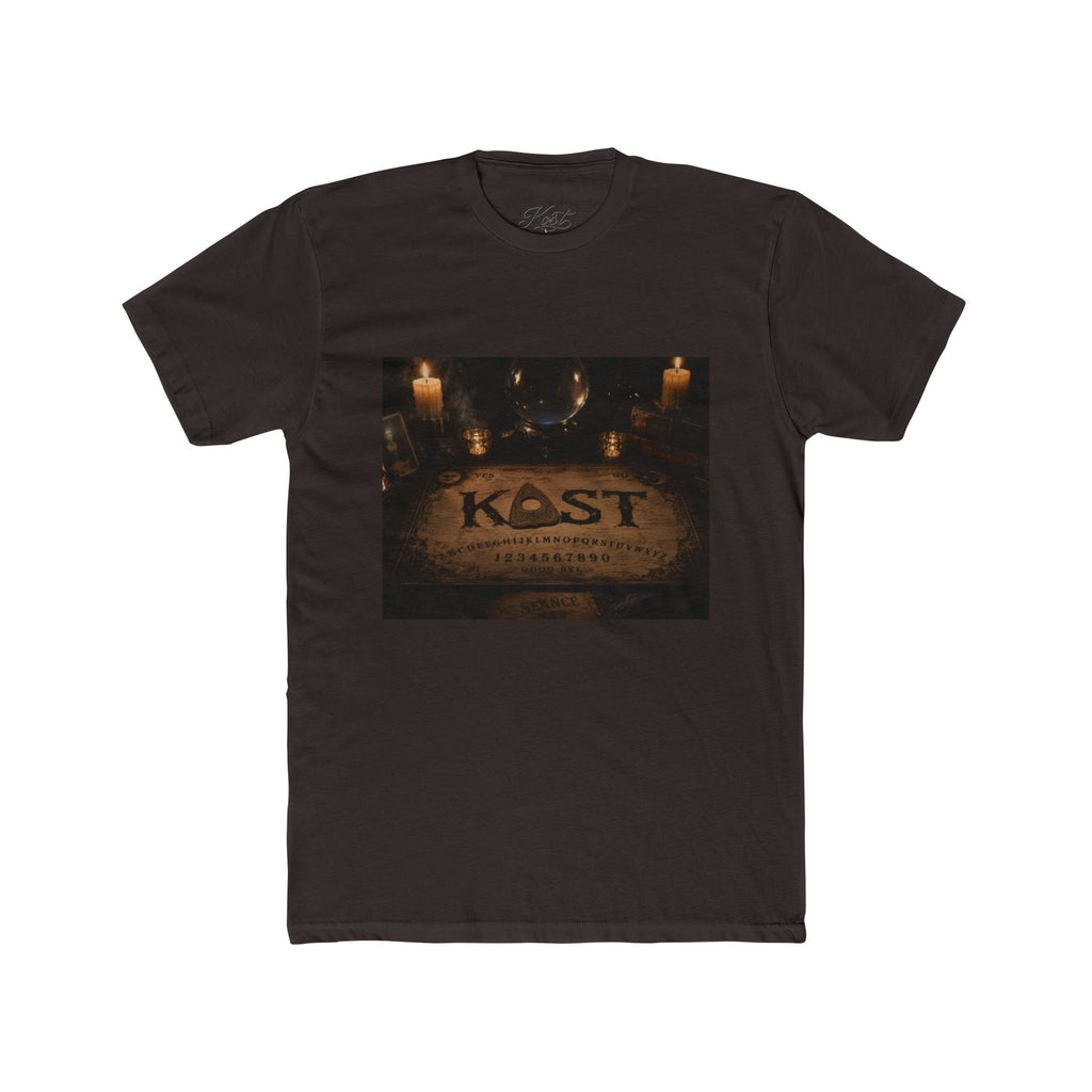 K-est Ouija Board T‑Shirt — Vintage Candlelit Spirit Board Tee