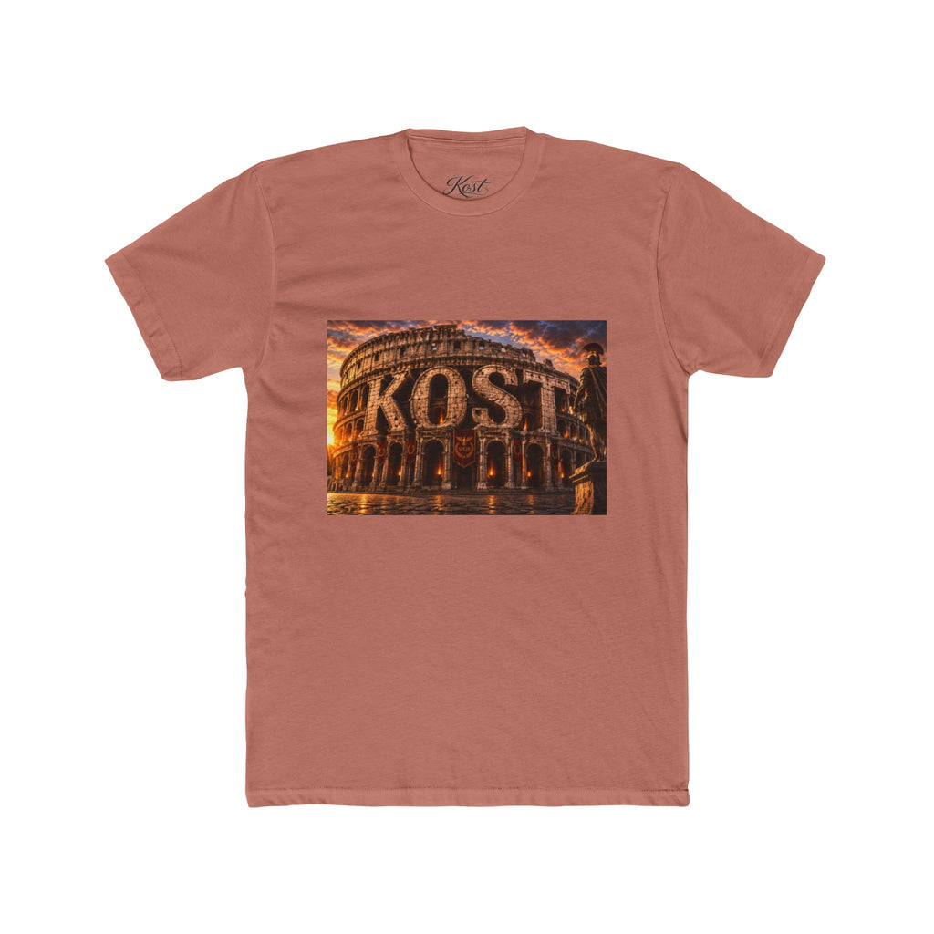 KOST Coliseum Graphic Tee — Vintage Roman Architecture Sunset T-Shirt
