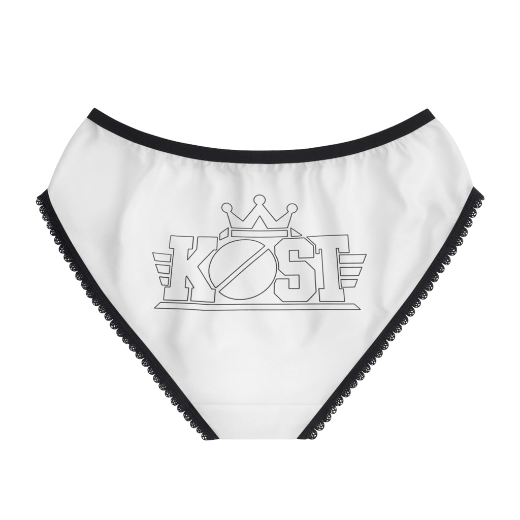 Women's Briefs – White KOSTE Logo Underwear