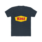 Kost Logo Tee — Retro Yellow & Red Graphic T-Shirt