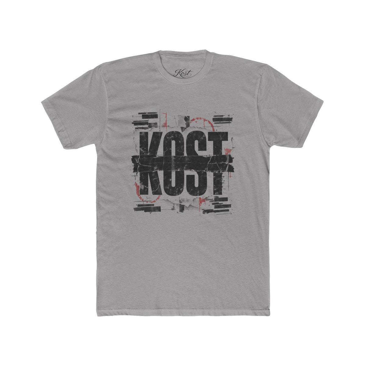 KOST Graphic Tee – Distressed Urban Logo T-Shirt
