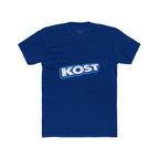 KOST Logo Tee — Retro Blue Gradient Graphic T-Shirt