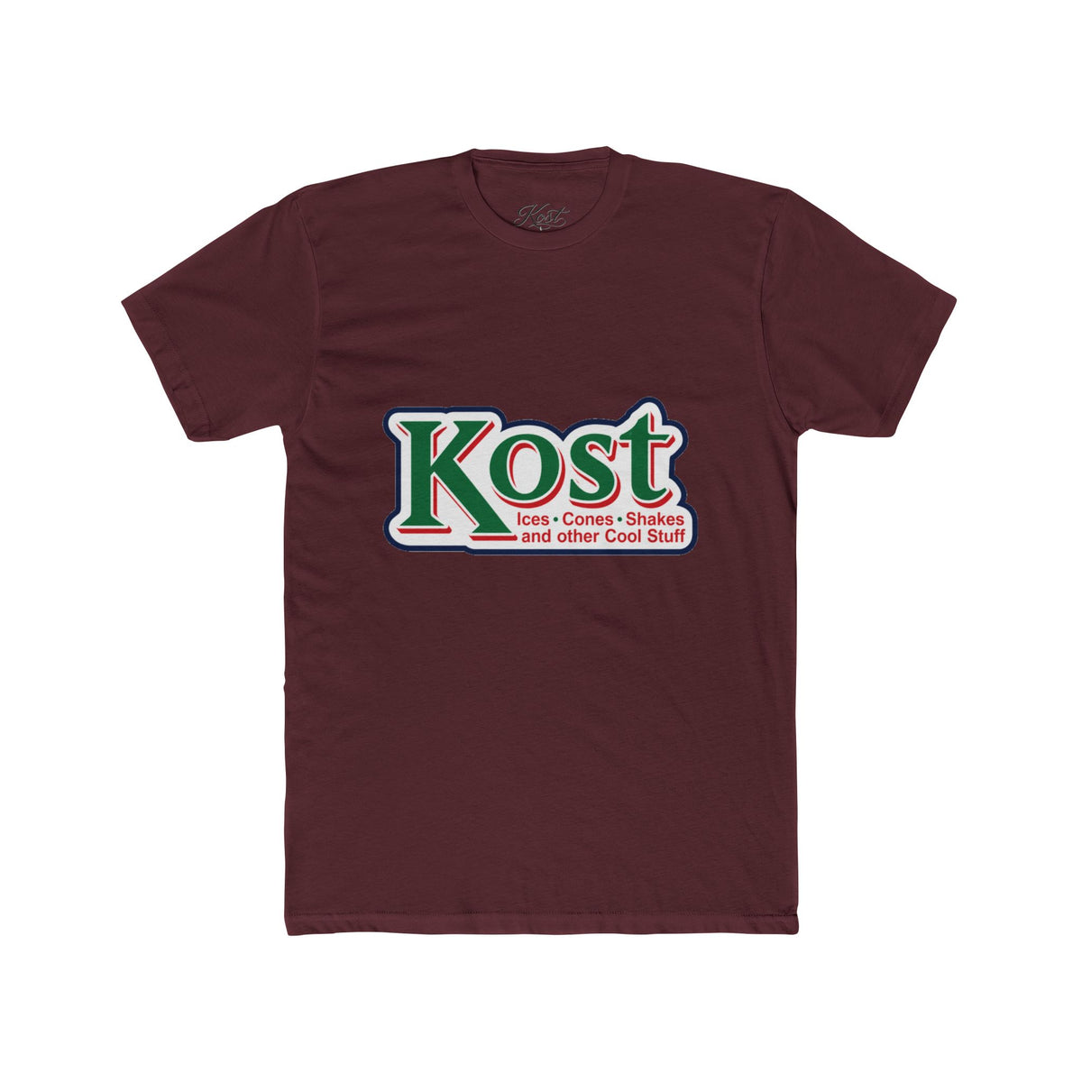 Kost Retro Logo Tee — 'Kost: Cars, Comics, Sneakers and other Cool Stuff' Graphic T-Shirt