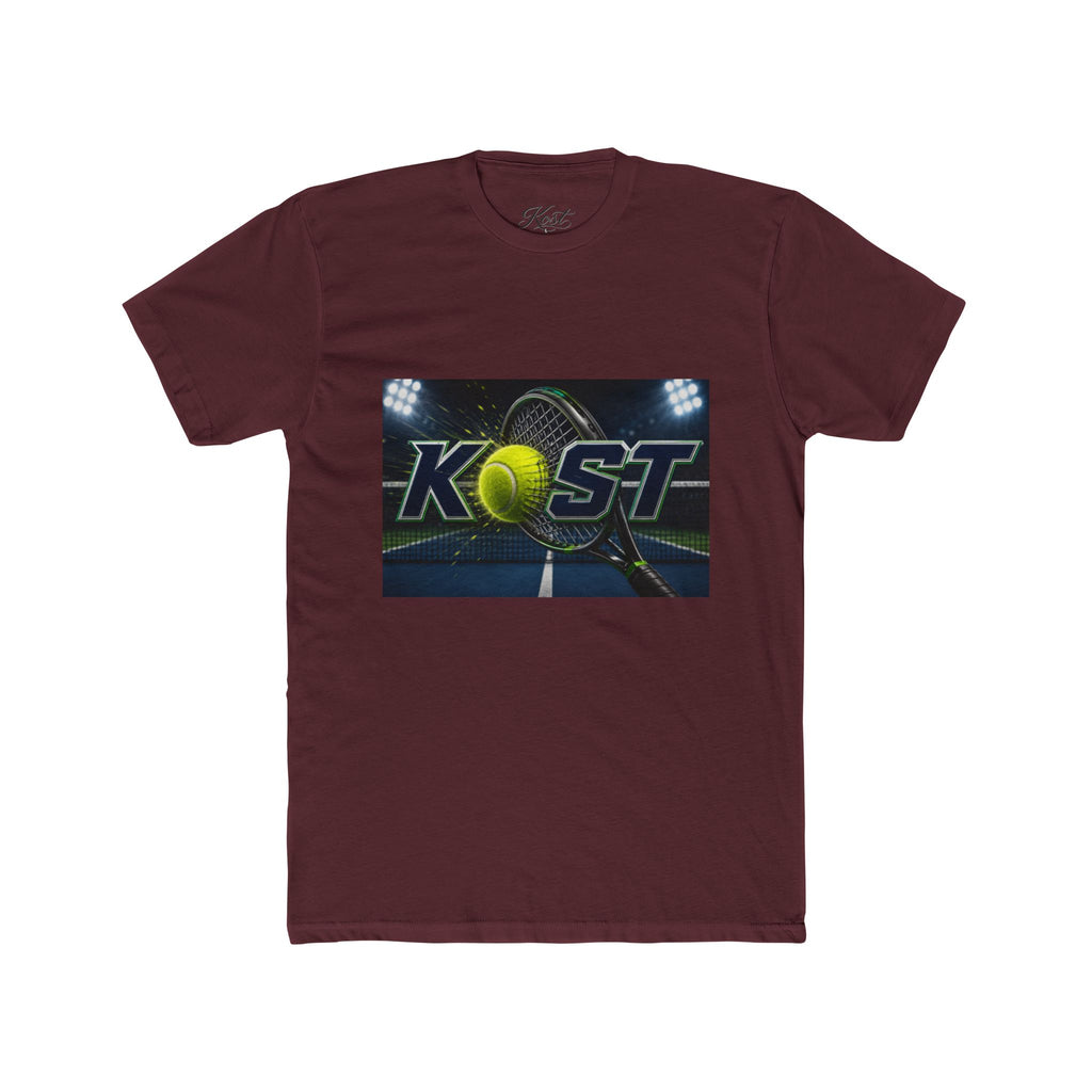 KOST Tennis Logo Tee — Court Night Graphic T-Shirt