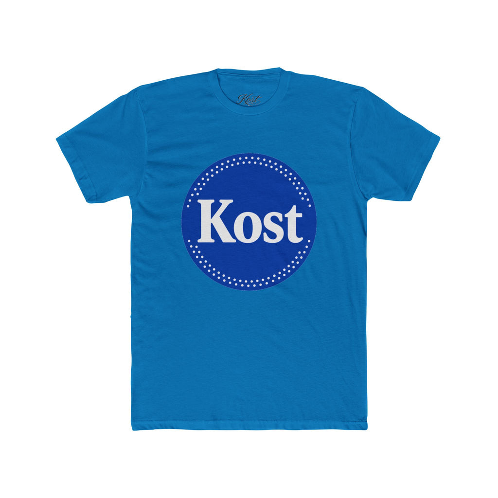 Kost Logo Tee — Vintage Blue Circle Graphic T‑Shirt
